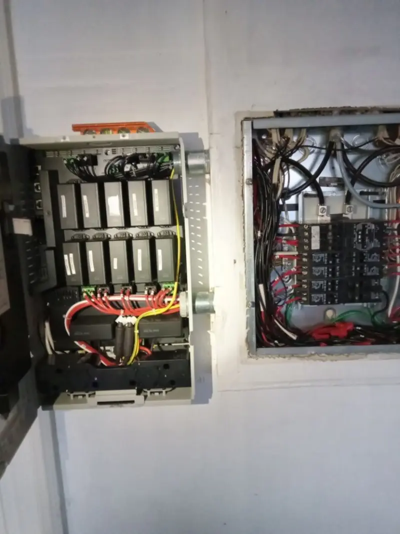 Electrical panel upgrade completed for Indoor Lighting Installation in Horsham